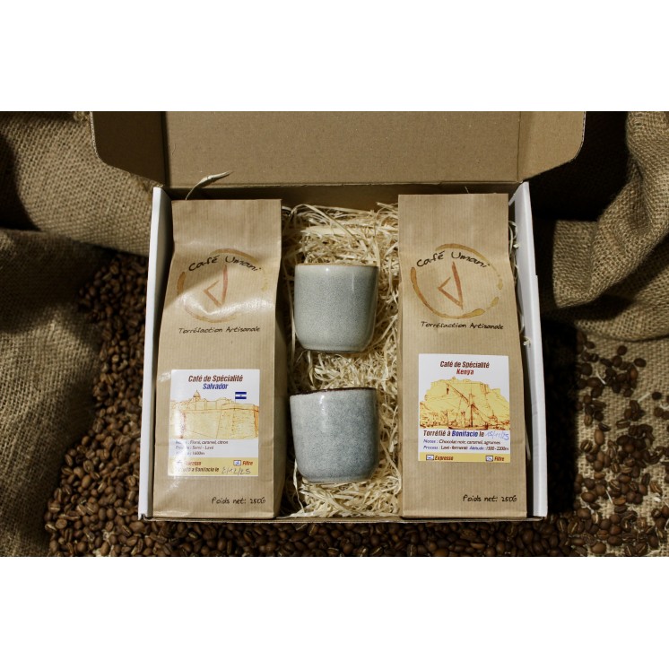 Coffret "Cafés d'Exception"