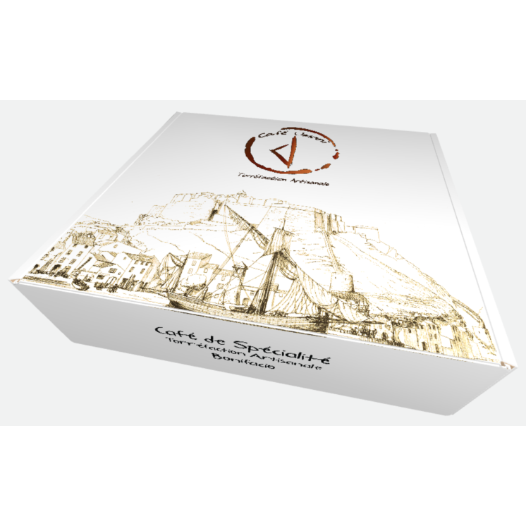 Coffret Café d’Exception – Grands Crus du Salvador & Kenya + Tasses Artisanales